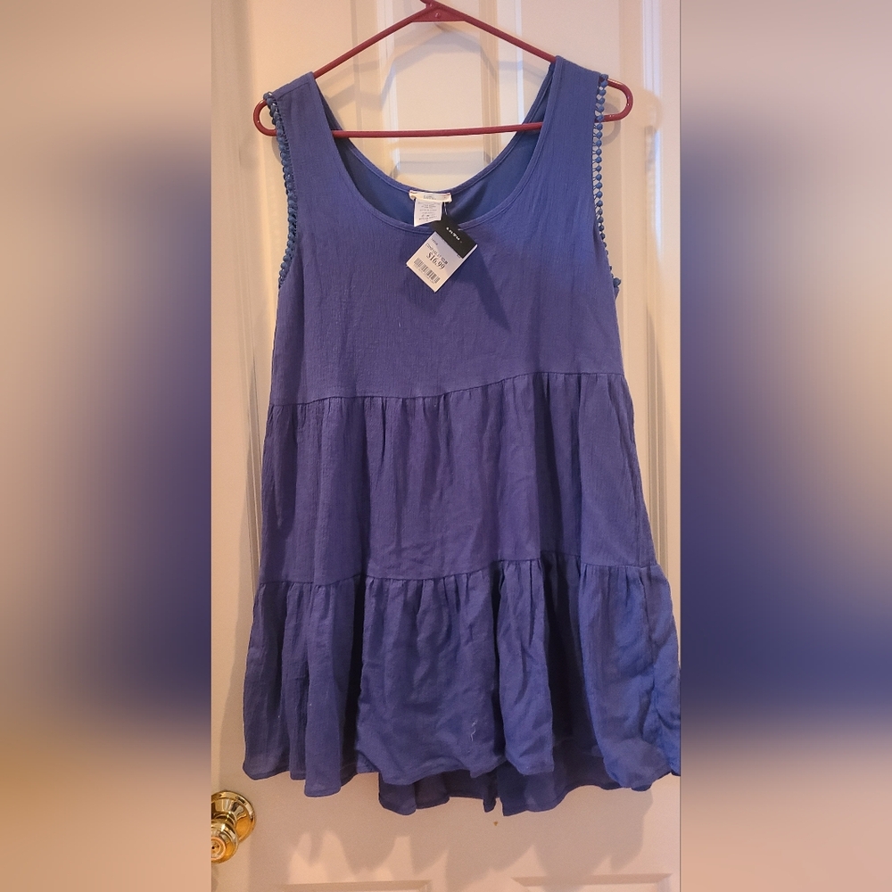 inTu Blue summer dress